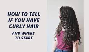 How To Tell If You Have Naturally Curly Hair And Where To Start Curly Girl Life