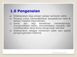 Taklimat projek ilmiah tahun akhir (mgm4199a;mgm4199b)— presentation transcript 2 pengenalan satu proses pembelajaran kendiri melalui kaedah penyelidikan dan penulisan hasil. Projek Tahun Akhir Pta Hed 6014 Hep Ppt Download