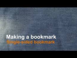 I am trying to create a word document with a very simple word macro. Making A Single Sided Bookmark Using Word Youtube