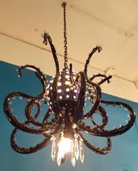 Adam Wallacavage Presents Magic Mountain Decor Chandelier Octopus
