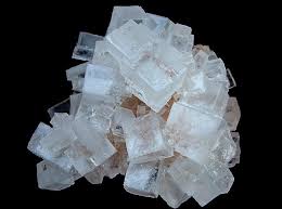 Halite Nacl Kaliwerk Merkers Bad Salzungen Thuringia Germany Clear To Whitish Halit Cubes Fov 10 Cm Collection Copyright Ulrich Baumg Mineraux Cristaux