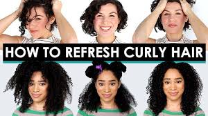 Use bobby pins to pin the strand to the side of your head, or hide the bobby pinned section by securing it under a section of curls. How To Style Curly Second Day Hair Naturallycurly Com