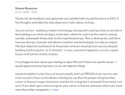 A simple letter of appreciation to a member of your staff for their efforts will help them feel. 5 Ceo Responses On Glassdoor Worth Reading 5 Ceo Responses On Glassdoor Worth Reading