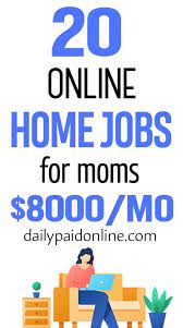 20 Legitimate Work From Home Jobs For Moms Housewives Make Upto 50 000 Year Online Jobs From Home Legit Work From Home Legitimate Work From Home