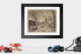 Scene in the City Jellalabad; Albumen Silver Print 1879. Art Prints, Posters & Puzzles from Librifly