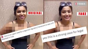 Rashmika Mandanna Fake Viral Video: Fake video of Rashmika Mandanna goes  viral on internet; Amitabh Bachchan says ‘strong case for legal’