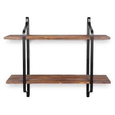 Comparatif des 4 meilleures ventes etagere murale salon. Rangement Et Organisation 2 Niveaux Lourd Devoir Etagere Flottantes De Rangement En Bois Mural Estink Etagere Murale Bois Et Metal Noir Industrielle Vintage Cuisine Maison Lemoncitylive Com
