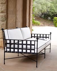 Avery Neoclassical Outdoor Sofa Metal Outdoor Furniture Outdoor Sofa Lounge Chair Outdoor