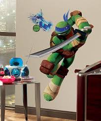 Love This Tmnt Leonardo Peel Stick Giant Wall Decal By Teenage Mutant Ninja Turtles Ninja Turtle Bedroom Teenage Mutant Ninja Turtles Bedroom Turtle Bedroom