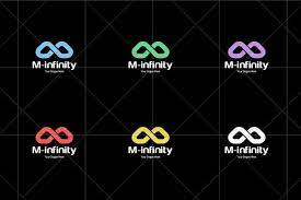 Letter M W Infinity Logo Lettering Clean Logo Design Logo Templates