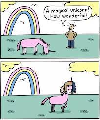 Magical Unicorn Blank Template Imgflip