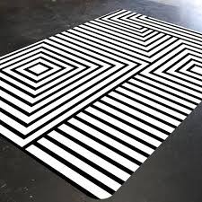 Black And White Illusion Rug This Item Is Unavailable In 2020 Black And White Living Room Black White Rug White Rug