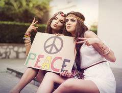Zu viel batik wirkt schnell unruhig und kann zu. Flower Power Kostum Selber Machen