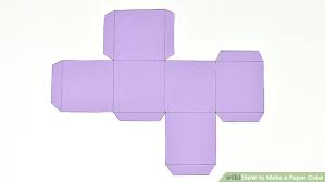 how to make a paper cube with pictures wikihow