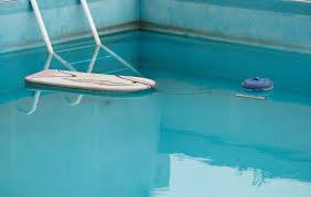 Vigorously brush the pool surface where algae has grown. Pool Stains Causes Treatments