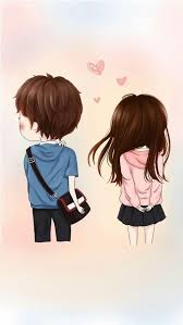 Pin By Unni Krishnan On Wallpaper In 2020 Cute Love Wallpapers Cute Chibi Couple Cute Couple Cartoon