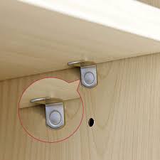 We came up with this unit as a solution for his needs. Wobe 100pcs Shelf Pins 5mm Stainless Steel Shelf Pegs Flat Spoon Style Nickel Plated Shelf Peg Supports For Cabinet Furniture Closet Shelf Bracket Wardrobe Office Accessories Display Stand Shelf Brackets Supports