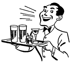Art Bartender Anazhthsh Google Retro Illustration Cartoon Clip Art Retro Cartoons