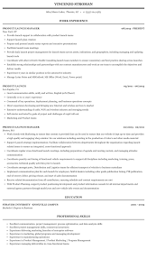 Hold the team accountable for project results, including product quality and education. Product Launch Resume Sample Mintresume