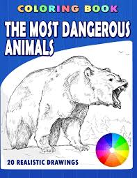 The thing about drawing with pencils is that we learned to draw using them in the first place and this is probably why the charm of pencil. The Most Dangerous Animals Coloring Book 20 Realistic Drawings Animal Kaleidoscope Shawe Mark 9781708645595 Amazon Com Books