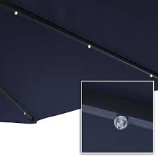 Maybe you would like to learn more about one of these? Navy Blue Crank And Cross Base Sunnydaze 10 Foot Offset Cantilever Solar Patio Umbrella With Outdoor Led Lights Patio Furniture Accessories Patio Lawn Garden Urbytus Com