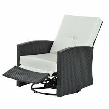 Outdoor Wicker Chair Recliner Swivel Armchair Footrest Patio Relax Furniture Unbrand Lazy Boy Outdoor Furniture Outdoor Wicker Chairs Outdoor Furniture Covers