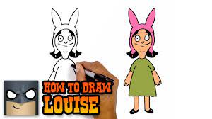 How to Draw Louise | Bob's Burgers | Awesome Step-by-Step Tutorial - YouTube