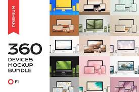 360 Device Mockup Bundle Iphone In 2020 Mockup Website Mockup Wix Templates