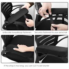 Come find the office chair arm pads you are looking for. Sofa Armchair Suite Slip Covers Phego Memory Foam Chair Armrest Pads For Office Chair Soft Elbow Pillows With Home Furniture Diy Mhg Co Ke