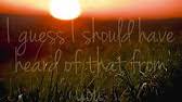 The Best Deceptions Dashboard Confessional With Lyrics Youtube
