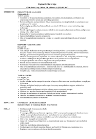 task manager resume samples velvet jobs