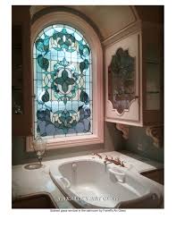 Windows in the shower are another lovely luxury. Stained Glass Window In The Bathroom By Farrell S Art Glass