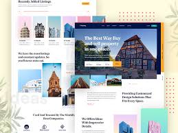 Designing real estate landing pages is your secret weapon to increase your conversions like a pro. Real Estate Landing Page Design 3 Search By Muzli