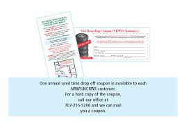 Get Rid Of Those Unsightly Tire Piles Today Napa Recycling And Waste Services