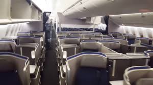 United airlines business class is the most confusing of all the options. United Airlines New 777 300er N2136u Walk Through Tour Youtube