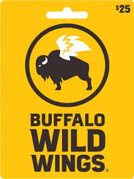 Maybe you would like to learn more about one of these? Buffalo Wild Wings 25 Gift Card Buffalo Wild Wings 25 Best Buy