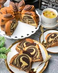 Resep Marmer Jasmine Cake Bikinnya Mudah Hasilnya Cantik Mari Masak Kue Zebra Makanan Ide Makanan