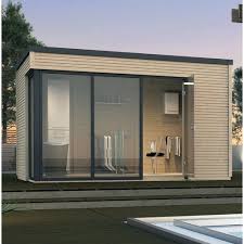Weka 380 Cm X 380 Cm Gartenhaus In 2020 Outdoor Sauna Architecture Outdoor Decor