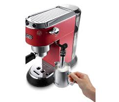 Imagine delicious cappuccinos, lattes and americanos brewed to your exact preferences every time. Machine Expresso Delonghi Dedica New Ec695 R Rouge
