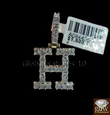 Cities and states are shelling out serious cash to lure remote workers. Real 10k Gold H Initial Alphabet Charm Pendant 1 4inch Genuine Diamond Globalwatch10