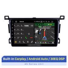 9 Inch Android 10 0 Gps Navigation System Radio For 2013 2014 2015 2016 2017 2018 Toyota Rav4 Lhd Support Dvd Player Remote Control Bluetooth Touch Screen Tv Tuner