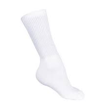 Darlington Crew Length Sports Socks 3 Pairs White Sport Socks Socks Darlington