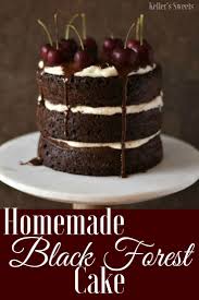 Homemade Black Forest Cake Recipe Buttery Sweet Recipe Forest Cake Unique Cakes Recipes Black Forest Cake Recipe