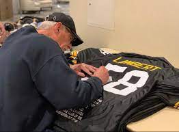 Private Signing Jack Lambert Sports Organization Jersey Display