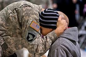 The Hardest Good Bye There Is Military Kids Military Child Month Soldier