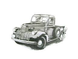 Learn what equipment you will need for pencil drawing and how cheap this hobby really is. Old Chevy Truck Pencil Drawings Pencil Drawings Drawings Chevy Trucks Older