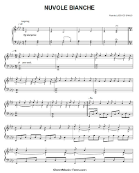 When you purchase through links on our site, we may earn an affiliate commission. Nuvole Bianche Sheet Music Ludovico Einaudi Sheet Music Piano Sheet Music Piano Sheet