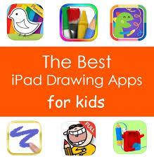 Five Best Ipad Drawing Apps For Kids Kids App Ipad Drawing App Ipad Drawings