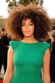 Medium hair braids for black hair. Natural Curly Hairstyle For Medium Length Hair Solange Knowles Hairstyle Hairstyles Weekly