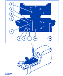 Rear fusebox the rear fuse box contains blade type fuses and maxi fuses. Land Rover Lr3 Suv 2006 Fuse Box Block Circuit Breaker Diagram Carfusebox